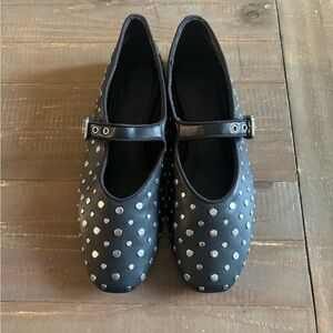 H&M Studded Mary Jane’s - size EU 41 / US 10